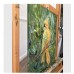 Parrots -exotic oil painting 